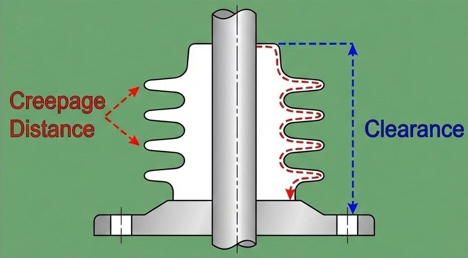 Differences in practical insulator design